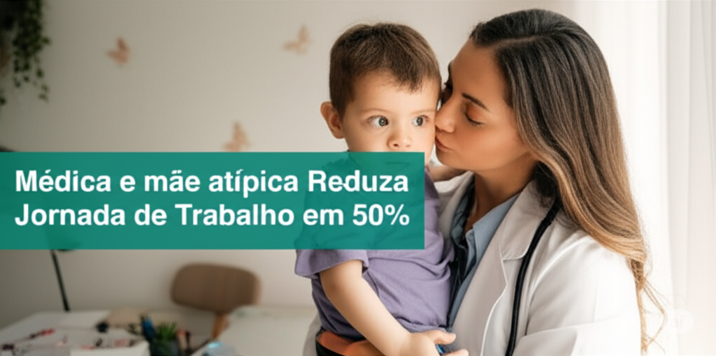 Médica e mãe atípica: Reduza sua jornada de trabalho em 50% com amparo legal - AM Advocacia Médica - Defesa dos Médicos